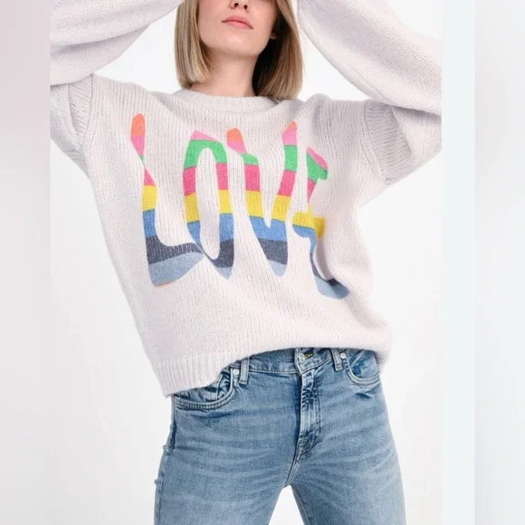 COPY - FROGBOX ALPACA KNIT SWEATER - Picture 2 of 9